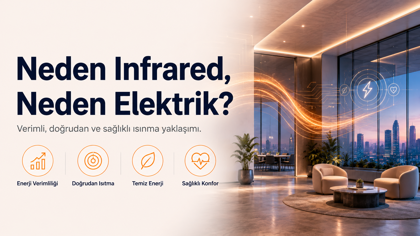Neden Infrared, Neden Elektrik?